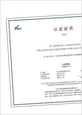Certificat ISO 13485-2016 de Lee Spring Chine Suzhou