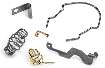 custom springs, wireforms, stampings